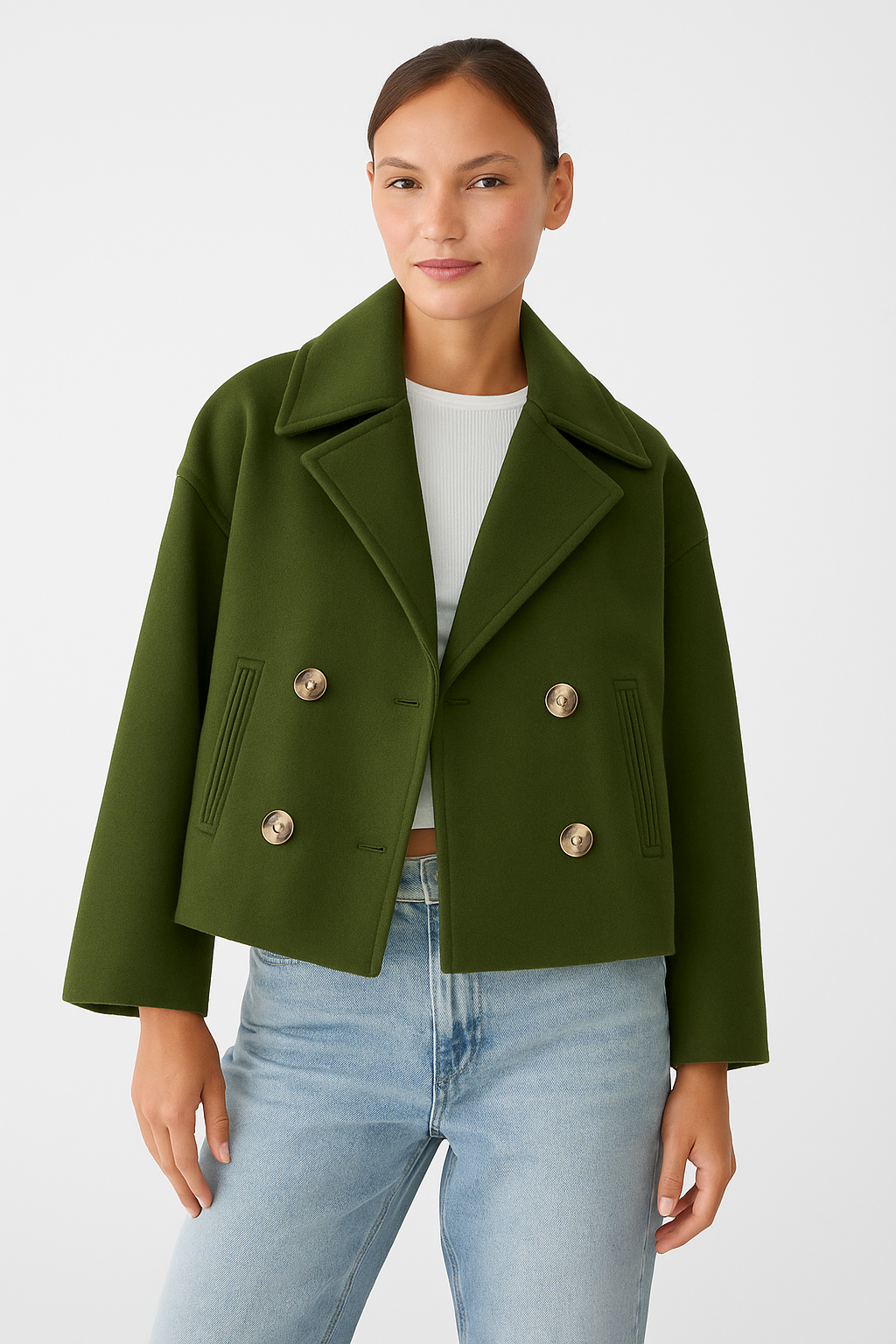 Blazer cruzado para mujer
