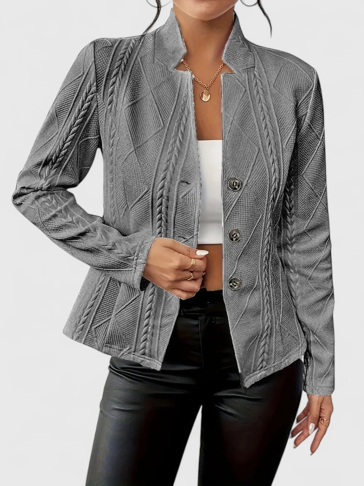 Blazer Femme Coupe Ajustée Élégante