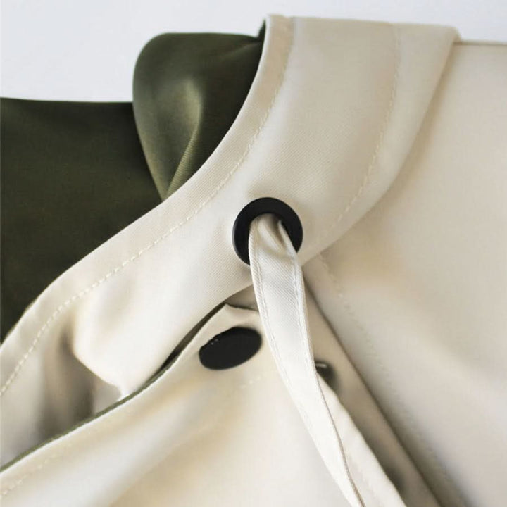 Veste Femme Imperméable à Capuche et Coupe-Vent