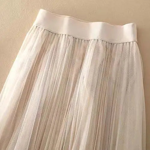 Μίντι Πλισέ Φούστα Γυναικεία με Ψηλή Μέση