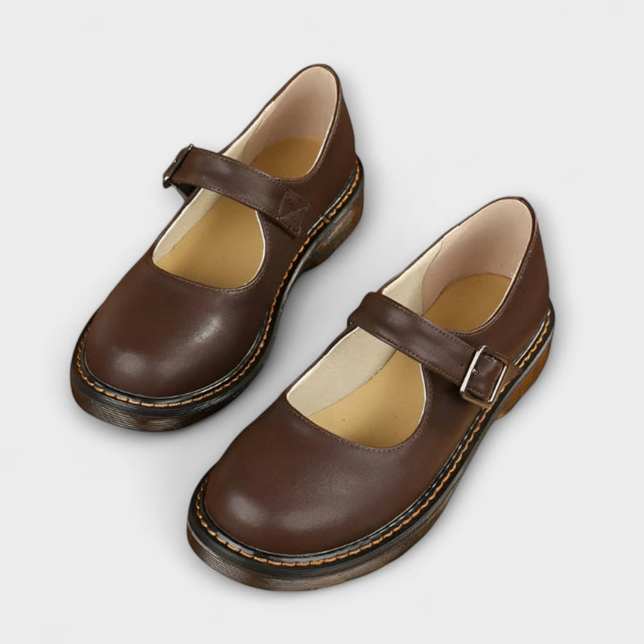 Chaussures Mary Jane Classiques pour Femme avec Bride Élégante