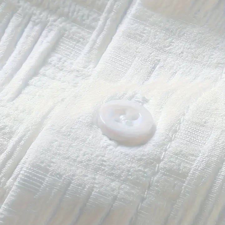 Pánská košile na knoflíky a kraťasy s krátkým rukávem