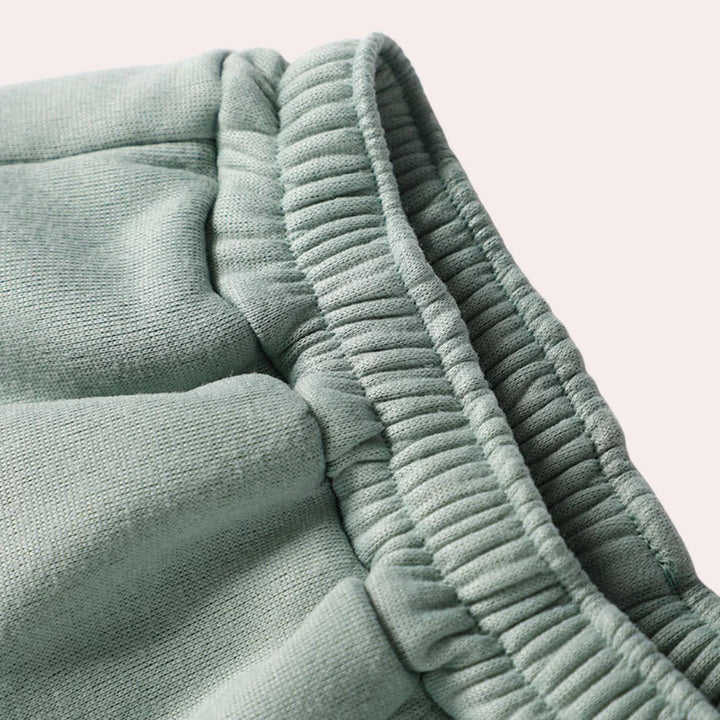 Ensemble de Survêtement en Polaire à Demi-Zip Pour Femme
