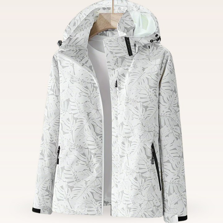 Parka da donna impermeabile con cappuccio