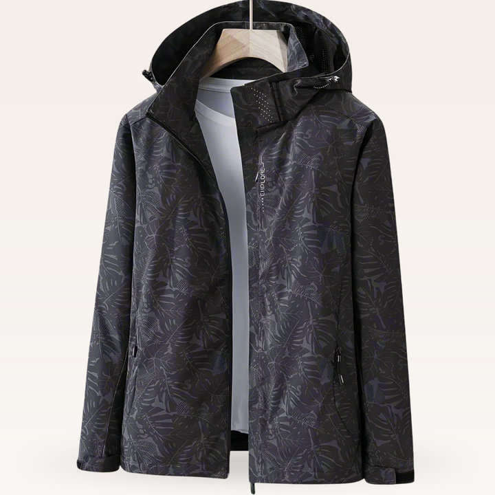 Parka da donna impermeabile con cappuccio