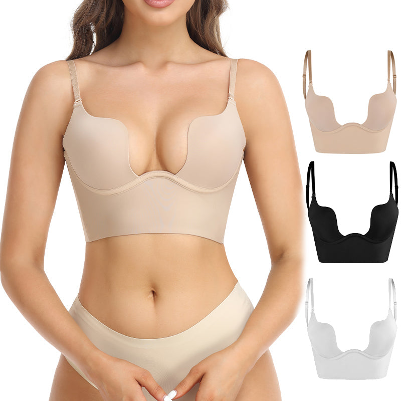 Reggiseno push-up imbottito da donna con spalline regolabili