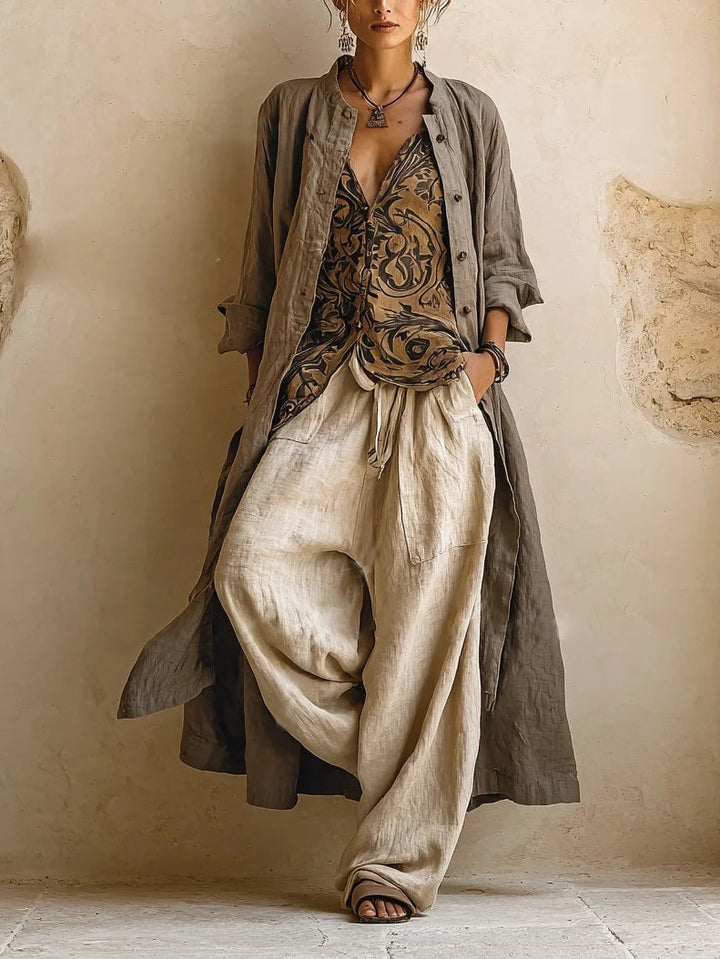 Completo chic ed elegante da 3 pezzi da donna