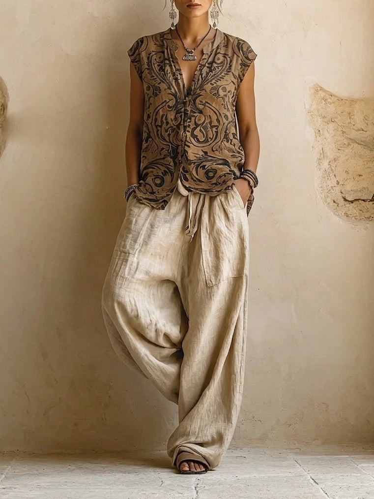 Completo chic ed elegante da 3 pezzi da donna