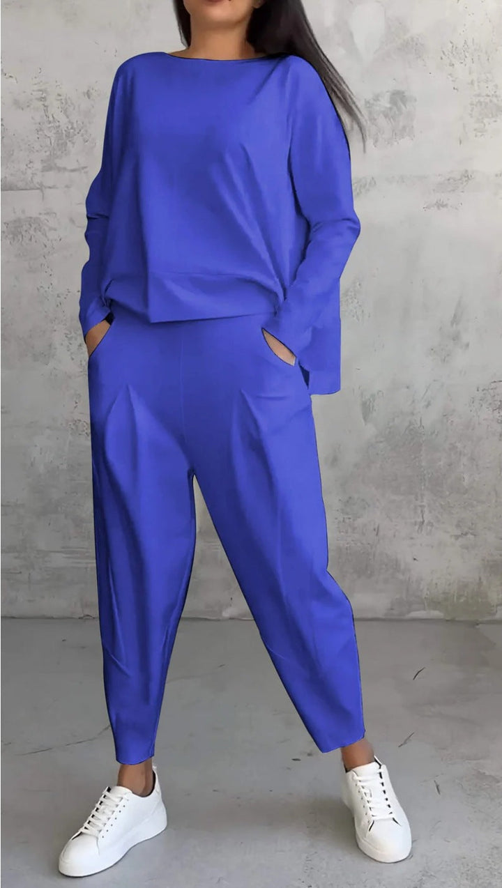 Completo da casa chic e casual da donna, 2 pezzi