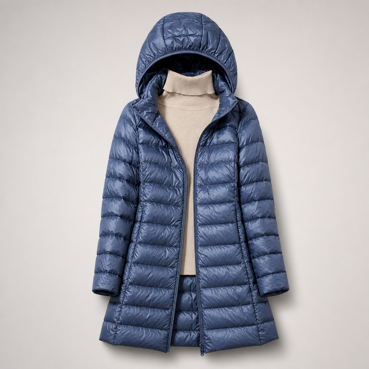 Piumino invernale ultraleggero da donna
