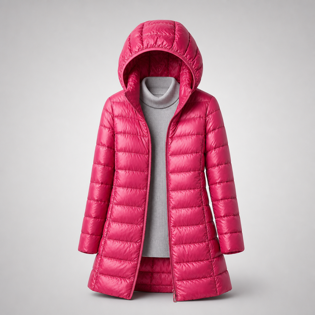 Piumino invernale ultraleggero da donna