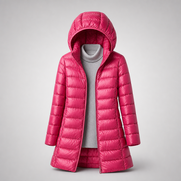 Piumino invernale ultraleggero da donna