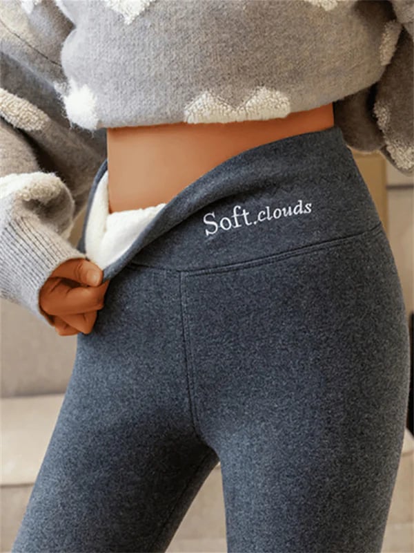 Warm Women’s Leggings with Fleece Lining