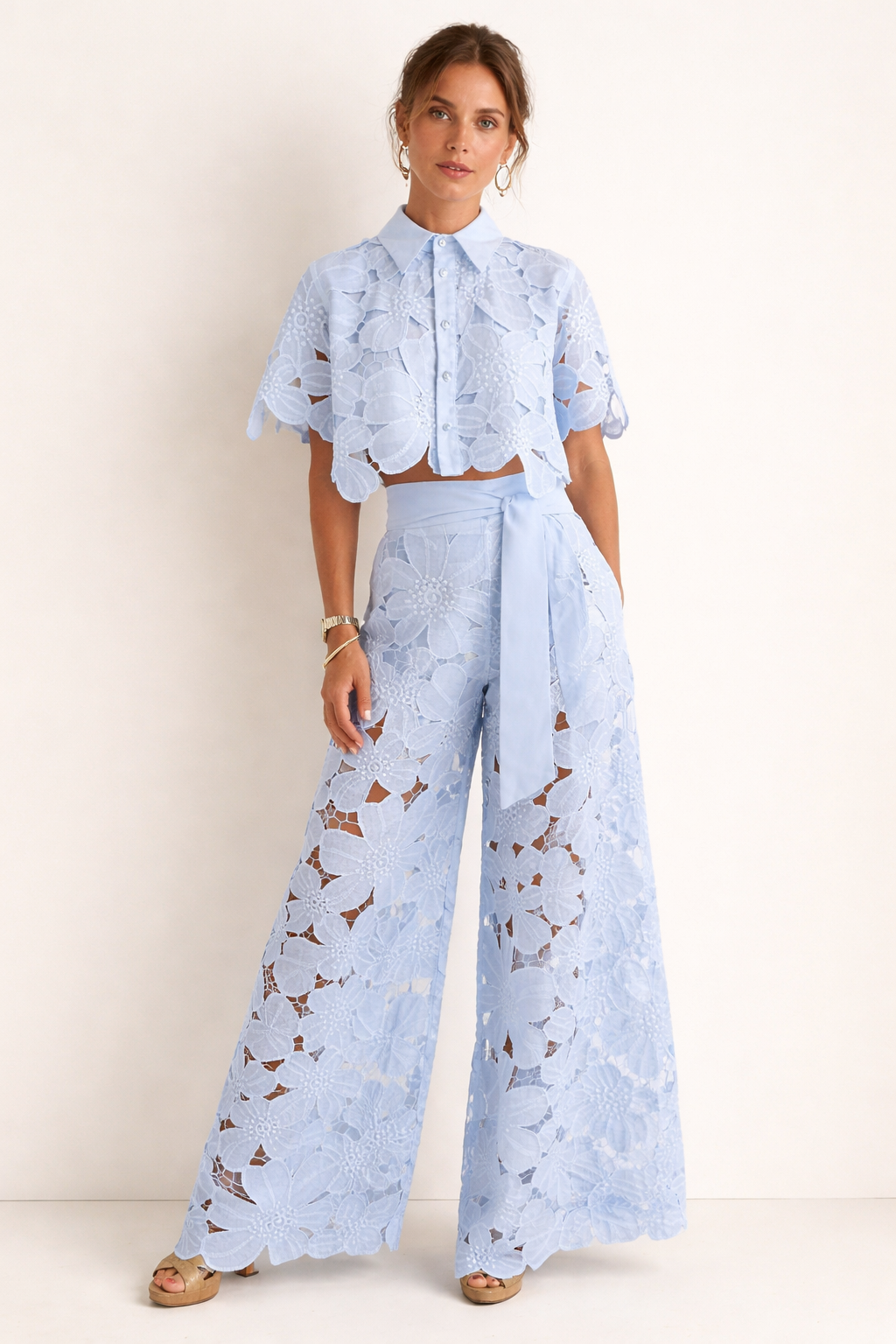 Ensemble Femme 2 Pièces Élégant à Motif