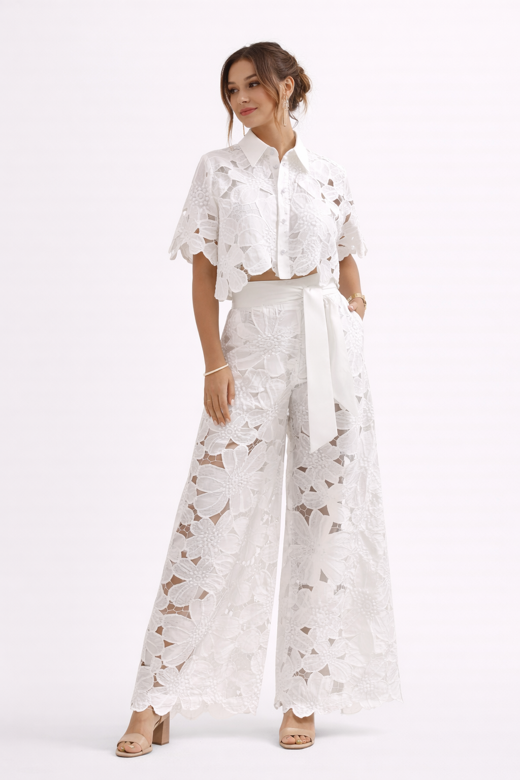 Ensemble Femme 2 Pièces Élégant à Motif