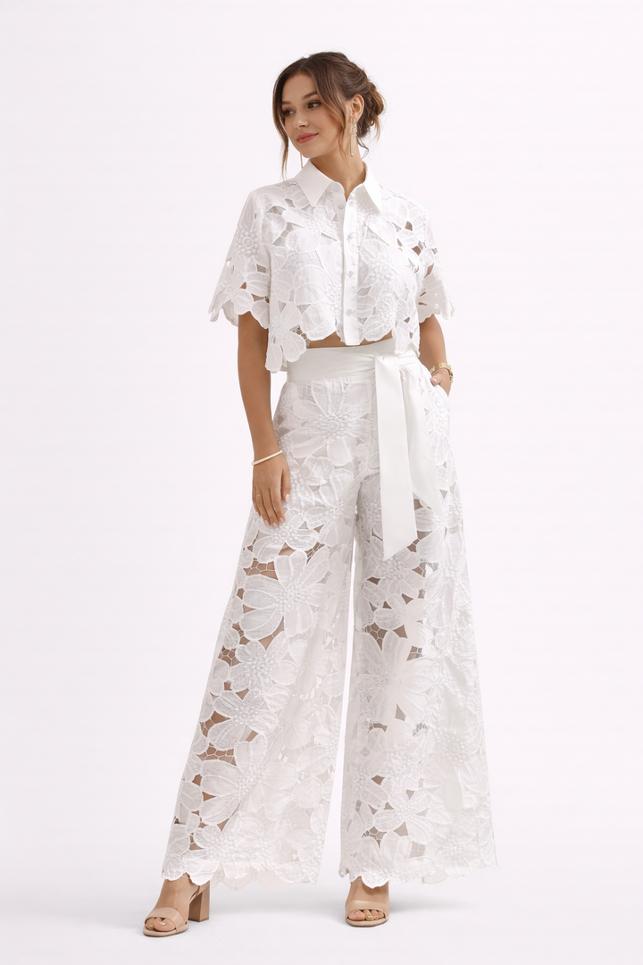 Ensemble Femme 2 Pièces Élégant à Motif