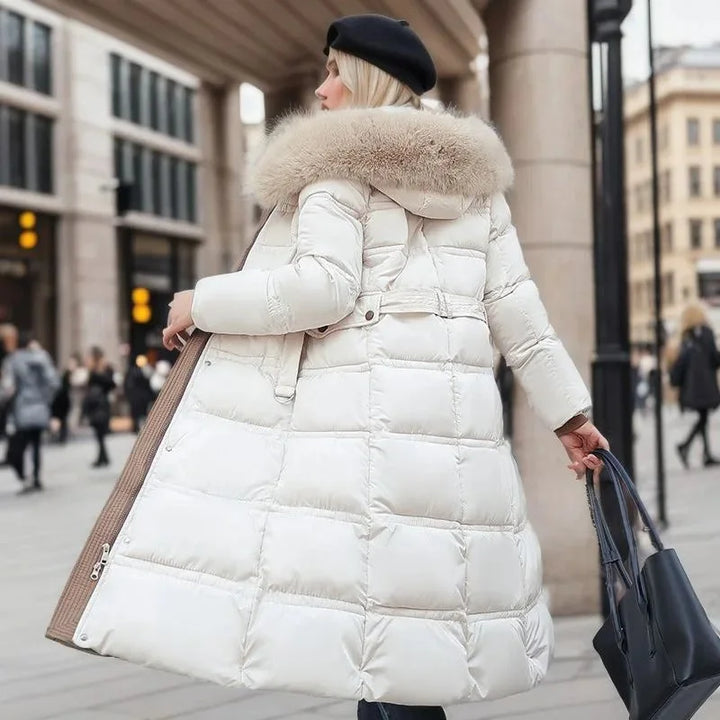 Parka Femme Capuche Fourrure Hiver