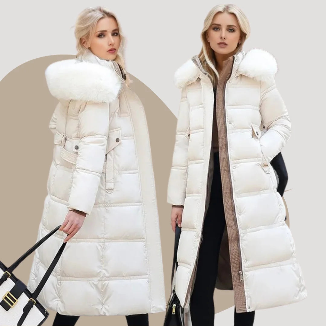 Parka Femme Capuche Fourrure Hiver