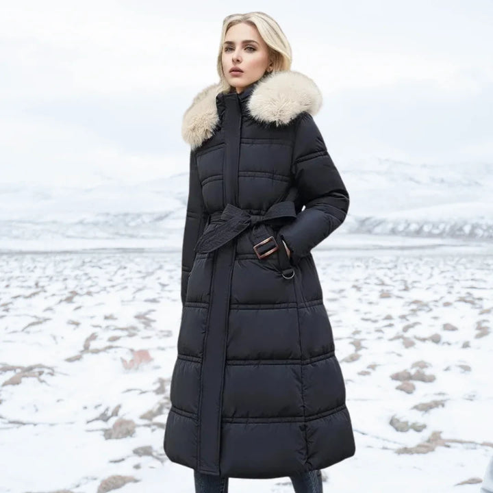 Parka Femme Capuche Fourrure Hiver