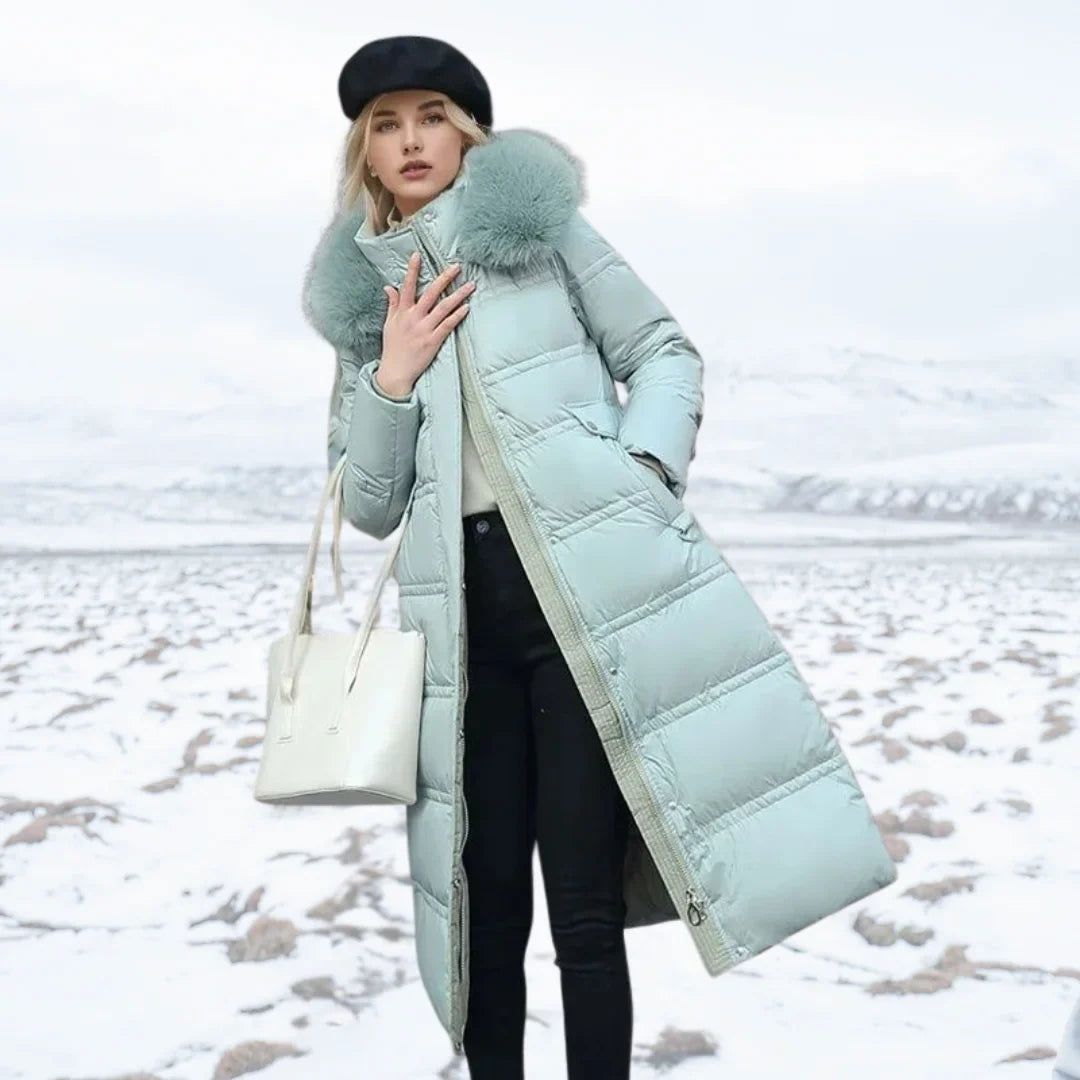 Parka Femme Capuche Fourrure Hiver