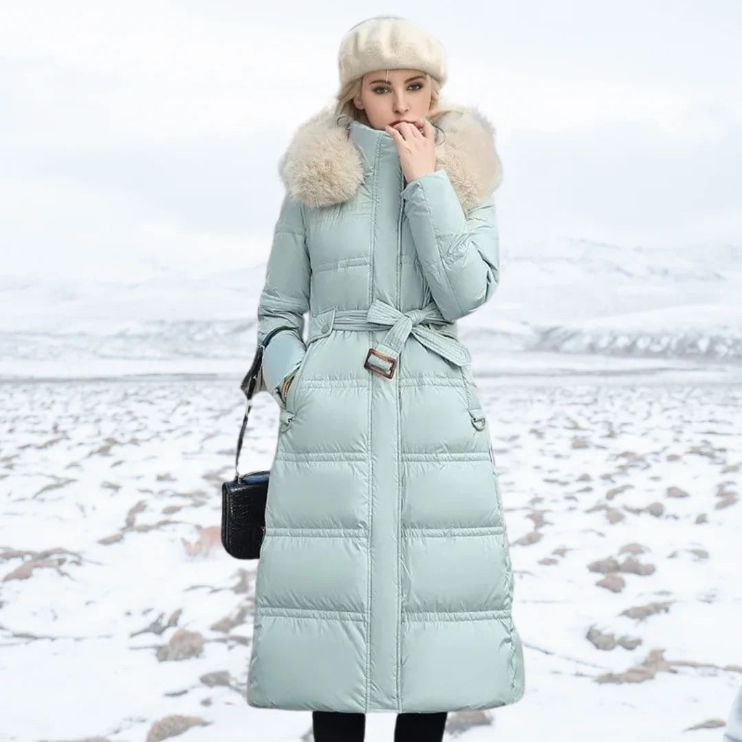 Parka Femme Capuche Fourrure Hiver