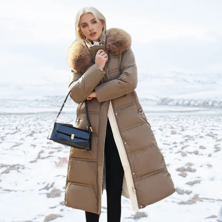 Parka Femme Capuche Fourrure Hiver