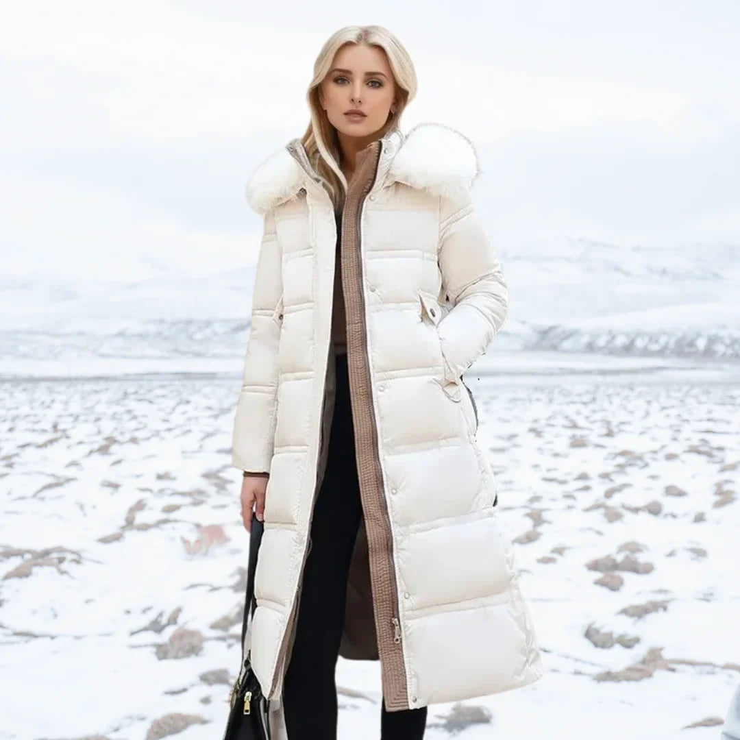 Parka Femme Capuche Fourrure Hiver