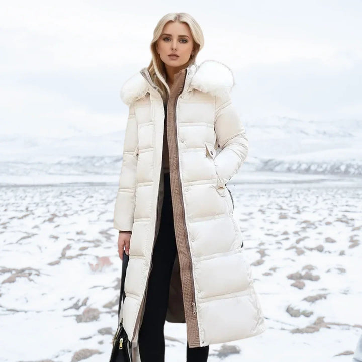 Parka Femme Capuche Fourrure Hiver