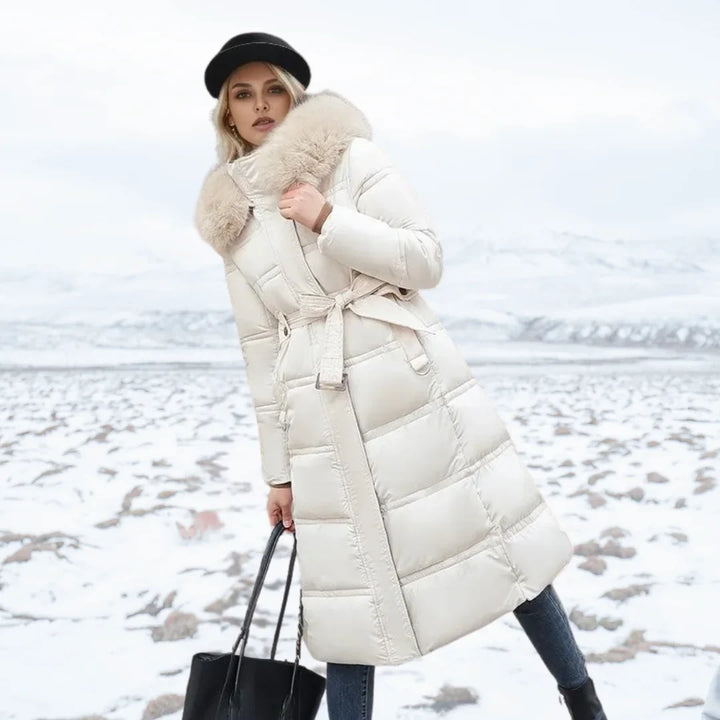 Parka Femme Capuche Fourrure Hiver