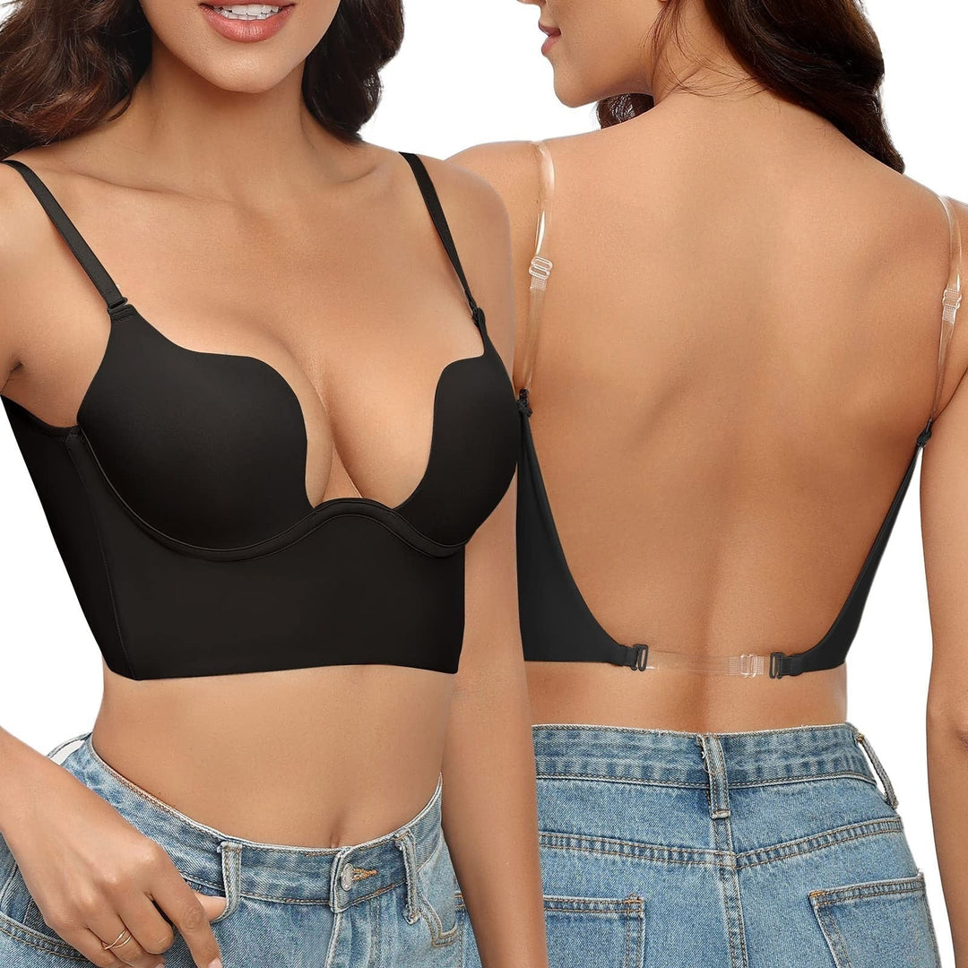 Reggiseno push-up imbottito da donna con spalline regolabili