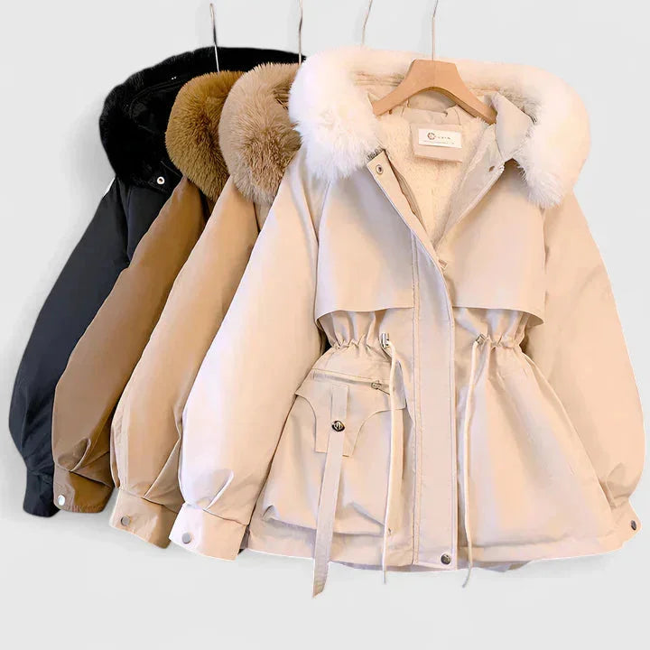 Parka Fourrure Synthétique Femme Hiver