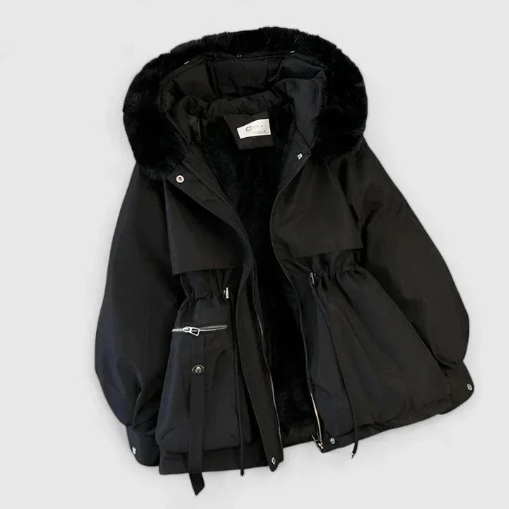 Parka Fourrure Synthétique Femme Hiver