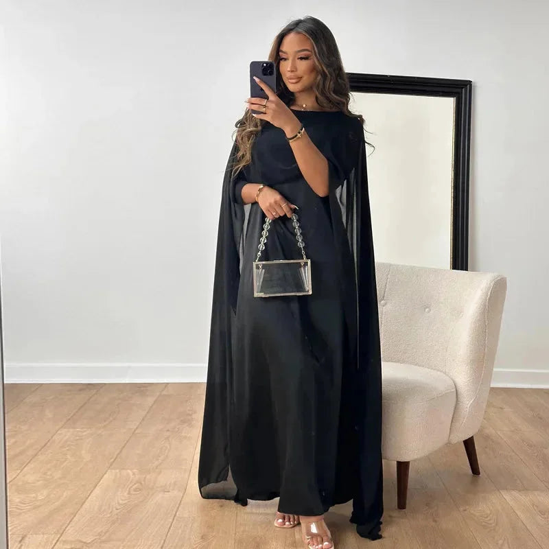 Robe Longue Femme Style Caftan Fluide