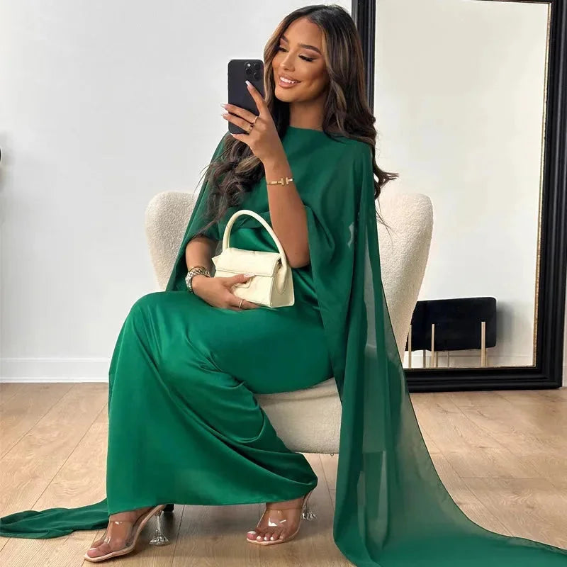 Robe Longue Femme Style Caftan Fluide