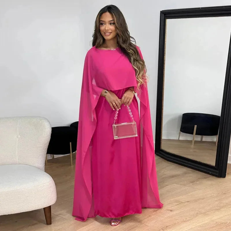 Robe Longue Femme Style Caftan Fluide