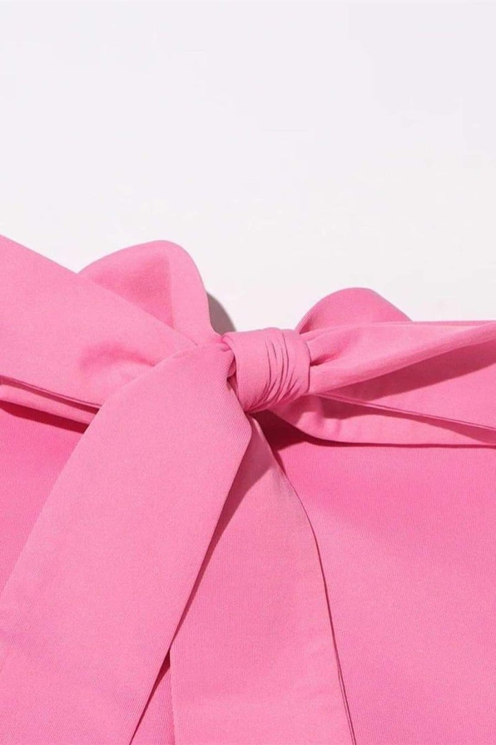 Abito lungo elegante da donna con fiori 3D
