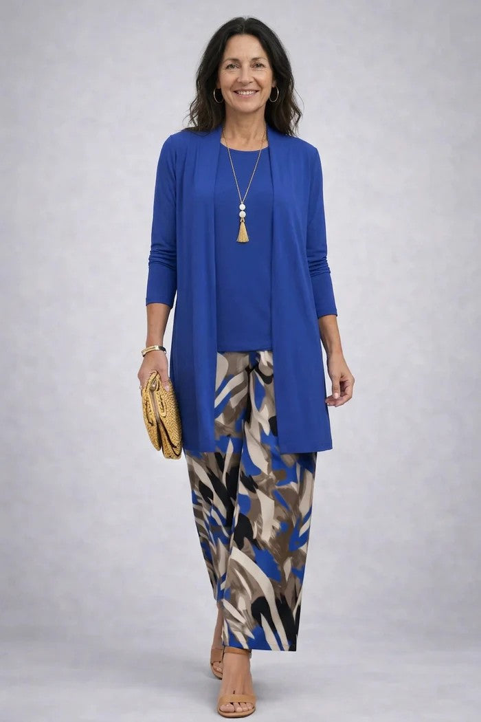 Completo Donna Coordinato 3 Pezzi in Stile Chic Casual