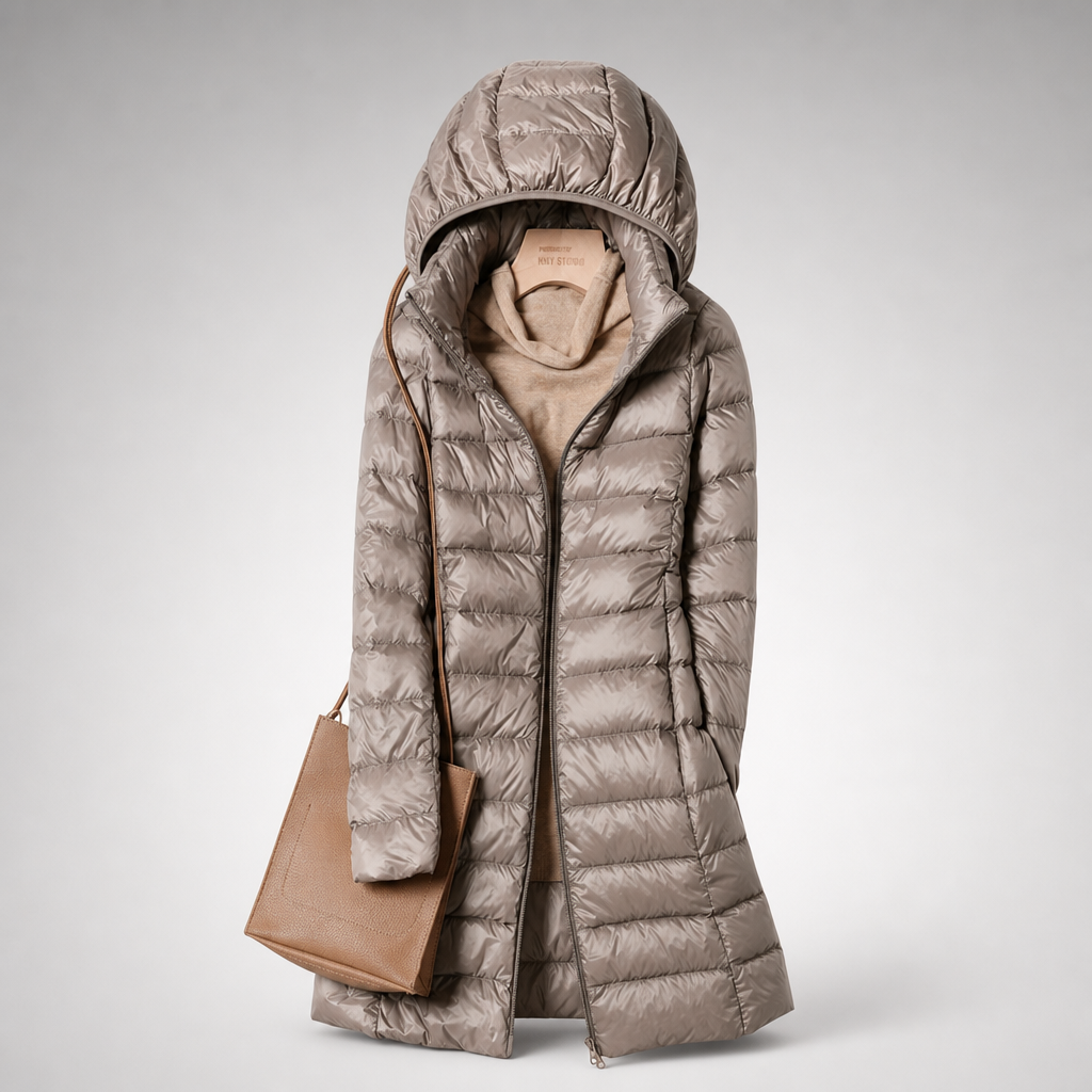 Piumino invernale ultraleggero da donna