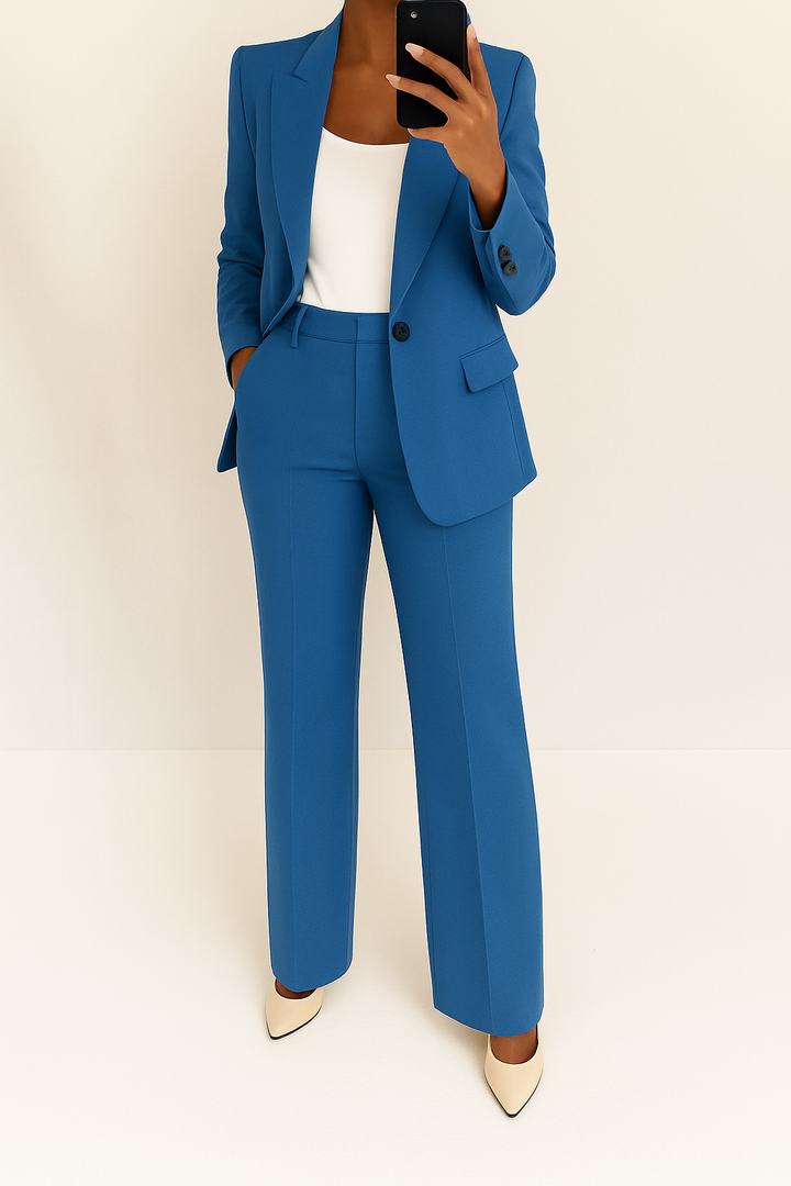 Ensemble Tailleur Élégant 2 Pièces pour Femme