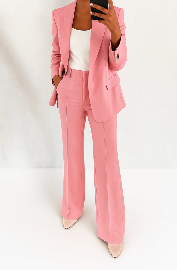 Ensemble Tailleur Élégant 2 Pièces pour Femme