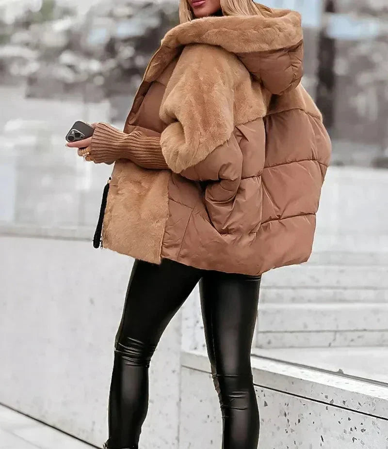 Piumino Oversize in Mouton: Calore, Tendenza e Comfort Invernale