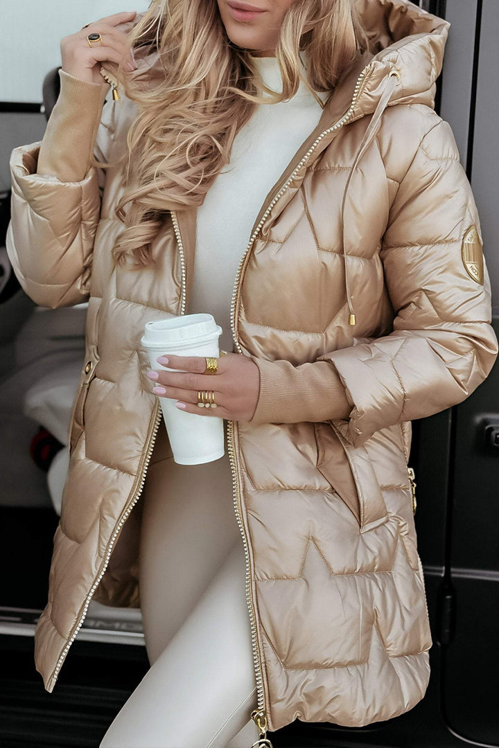 Piumino Lungo Lucido: Calore & Eleganza Invernale