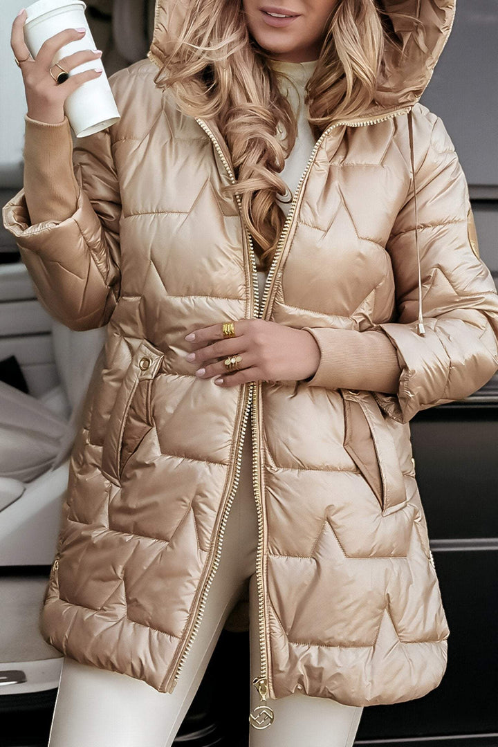 Piumino Lungo Lucido: Calore & Eleganza Invernale