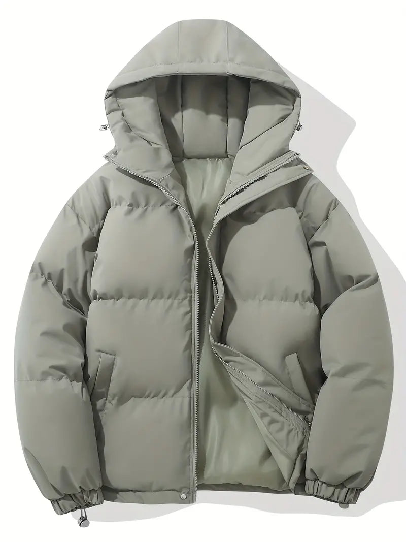 Women's Quilted Hooded Down Jacket