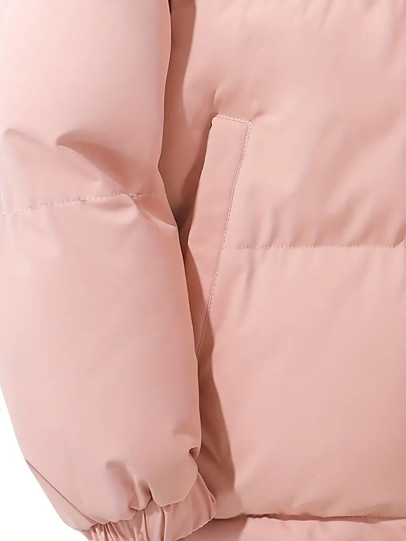 Women's Quilted Hooded Down Jacket