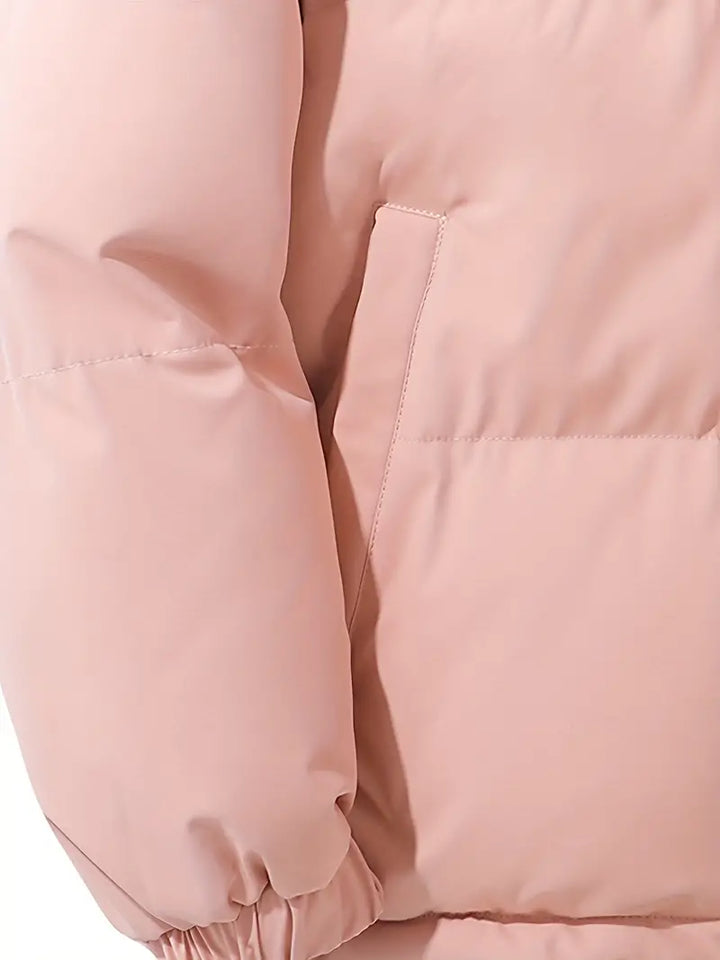 Women's Quilted Hooded Down Jacket
