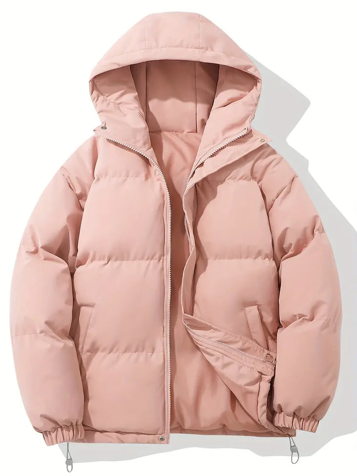 Women's Quilted Hooded Down Jacket