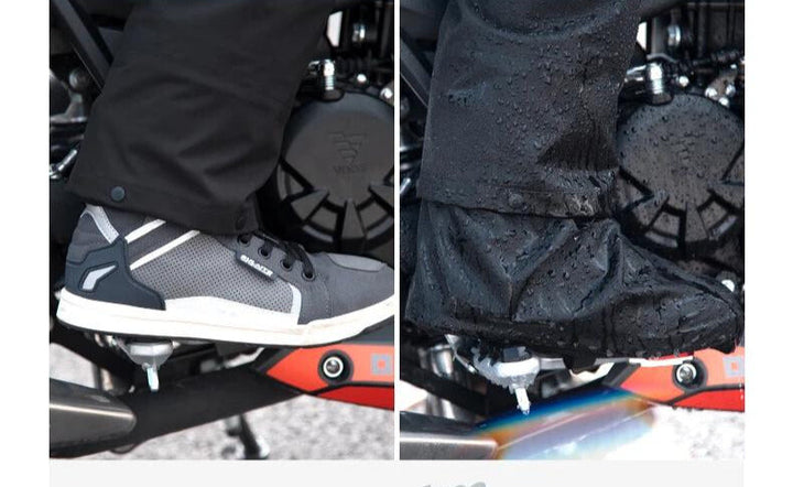 Completo da uomo con giacca e pantaloni impermeabili