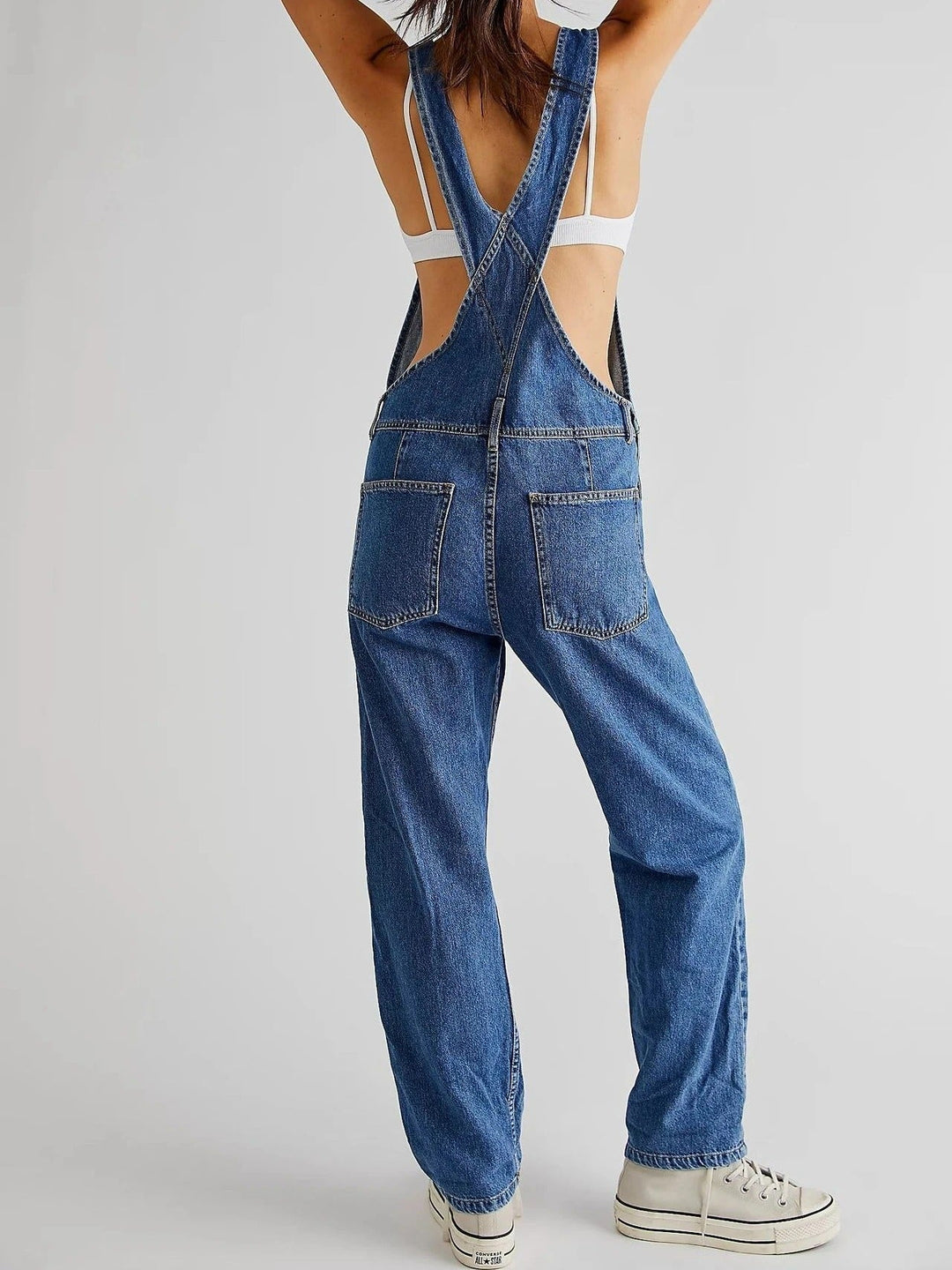 Salopette en Jean Femme Coupe Décontractée
