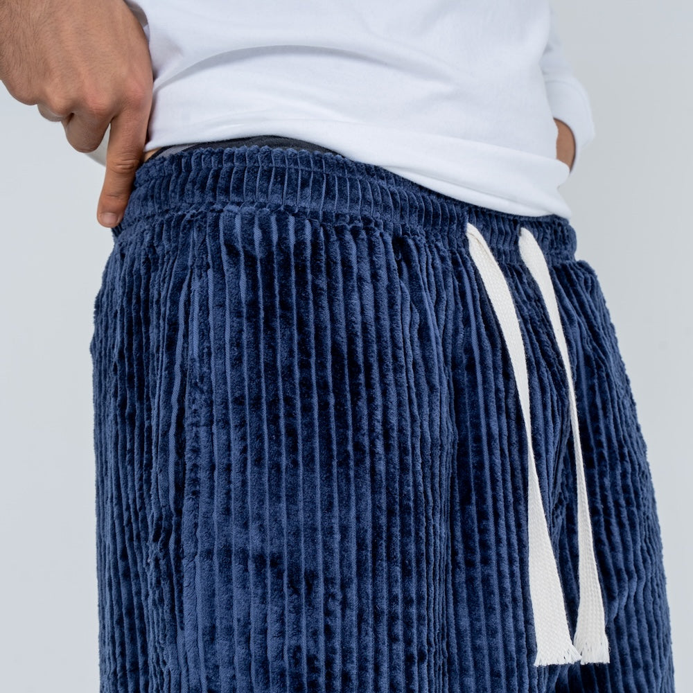 Pantaloni da jogging da donna in velluto a coste, vestibilità comoda